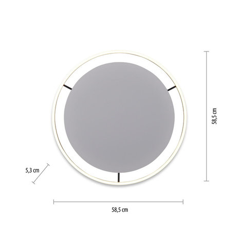 Paul Neuhaus Plafondlamp Ritus Ø 59 cm antraciet Paul Neuhaus Plafondlamp Ritus Ø 59 cm antraciet