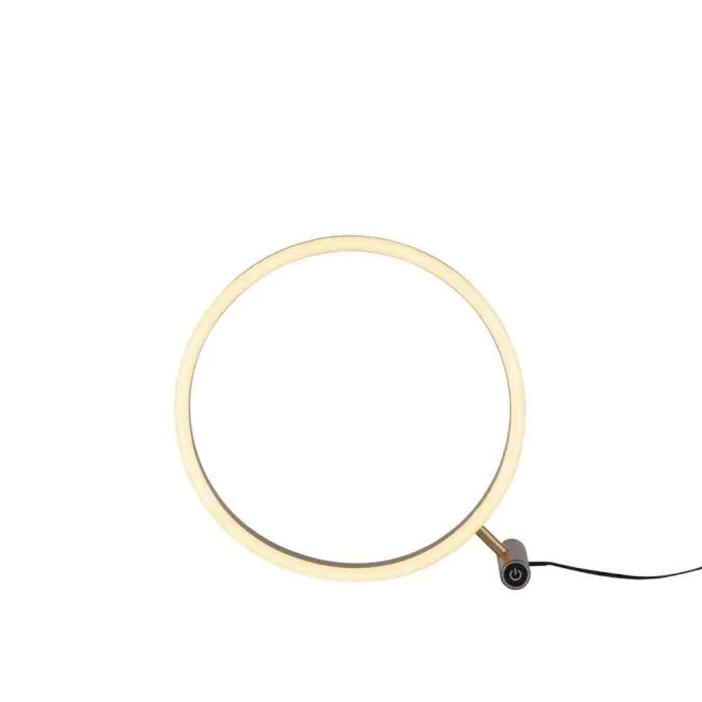 Paul Neuhaus Tafellamp Ritus Ø  30 cm mat messing Paul Neuhaus Tafellamp Ritus Ø  30 cm mat messing