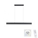 Paul Neuhaus Hanglamp Nila L 121 cm antraciet Paul Neuhaus Hanglamp Nila L 121 cm antraciet