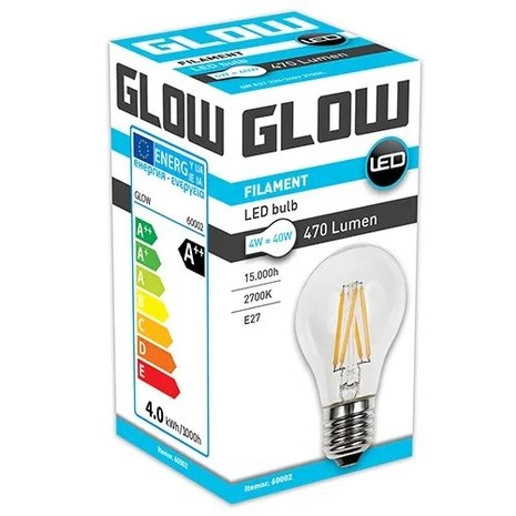 Ylumen LED E27 lamp 40-4 Watt filament