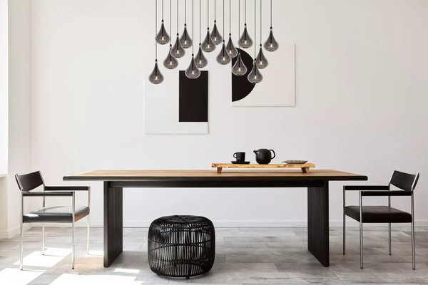 Lucide TEARS - Hanglamp - LED Dimb. - G4 - 16x1,5W 3000K - Zwart Lucide TEARS - Hanglamp - LED Dimb. - G4 - 16x1,5W 3000K - Zwart