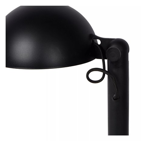 Lucide AUSTIN - Tafellamp - Ø 20 cm - 1xE27 - Zwart Lucide AUSTIN - Tafellamp - Ø 20 cm - 1xE27 - Zwart