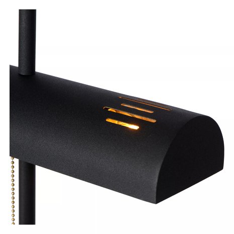 Lucide GLENDALE - Vloerlamp - 2xE27 - Zwart Lucide GLENDALE - Vloerlamp - 2xE27 - Zwart