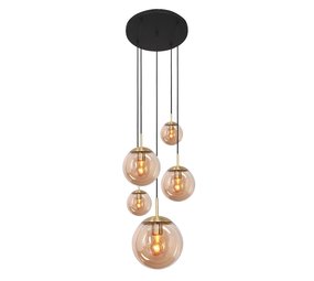 Steinhauer Hanglamp bollique Ø 60 cm 2730 messing Steinhauer Hanglamp bollique Ø 60 cm 2730 messing