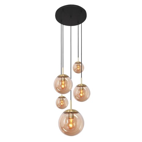 Steinhauer Hanglamp bollique Ø 60 cm 2730 messing Steinhauer Hanglamp bollique Ø 60 cm 2730 messing