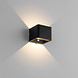 Ylumen Wandlamp Recharge 10x10 cm oplaadbaar zwart Ylumen Wandlamp Recharge 10x10 cm oplaadbaar zwart