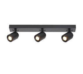 Freelight Spot Razza 3 lichts L 54 cm  GU10 zwart Freelight Spot Razza 3 lichts L 54 cm  GU10 zwart