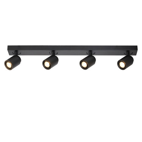 Freelight Spot Razza 4 lichts L 76 cm  GU10 zwart Freelight Spot Razza 4 lichts L 76 cm  GU10 zwart