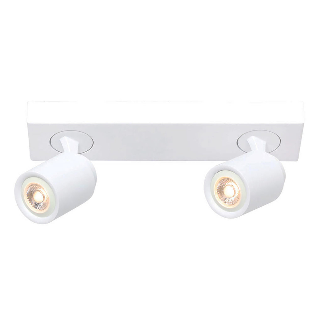 Freelight Spot Razza 2 lichts L 32 cm  GU10 wit Freelight Spot Razza 2 lichts L 32 cm  GU10 wit