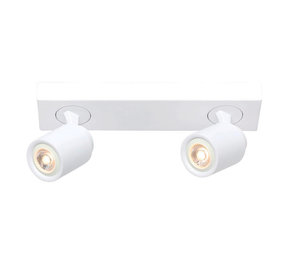 Freelight Spot Razza 2 lichts L 32 cm  GU10 wit Freelight Spot Razza 2 lichts L 32 cm  GU10 wit