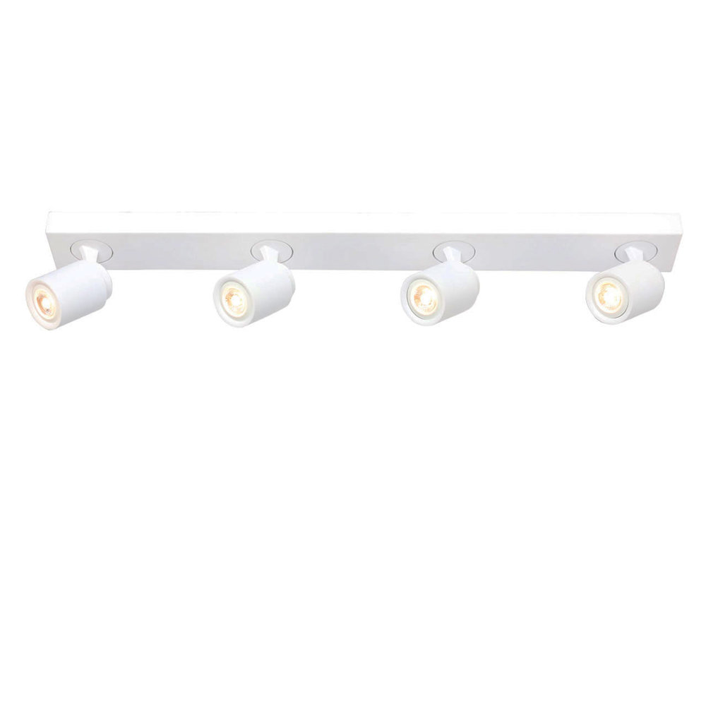 Freelight Spot Razza 4 lichts L 76 cm  GU10 wit Freelight Spot Razza 4 lichts L 76 cm  GU10 wit