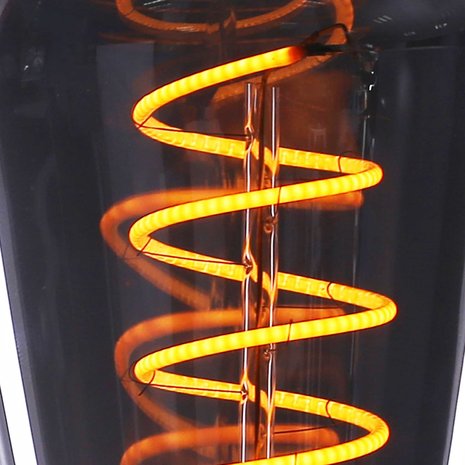 Highlight Lamp LED ST64 3 standen 6W 150LM 2200K Rook Highlight Lamp LED ST64 3 standen 6W 150LM 2200K Rook