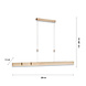Paul Neuhaus Hanglamp e-Slide L 120-200 cm mat goud Paul Neuhaus Hanglamp e-Slide L 120-200 cm mat goud