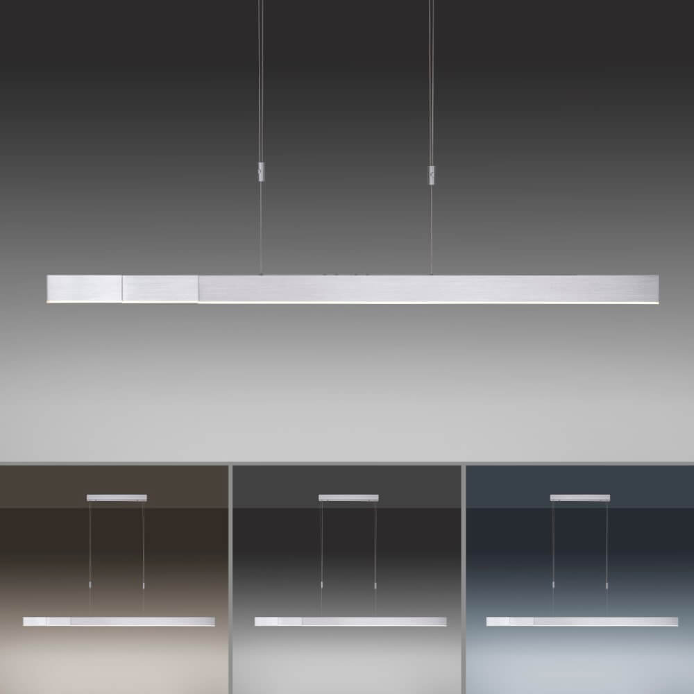 Neuhaus PURE Hanglamp e-Slide L 120-200 cm mat chroom