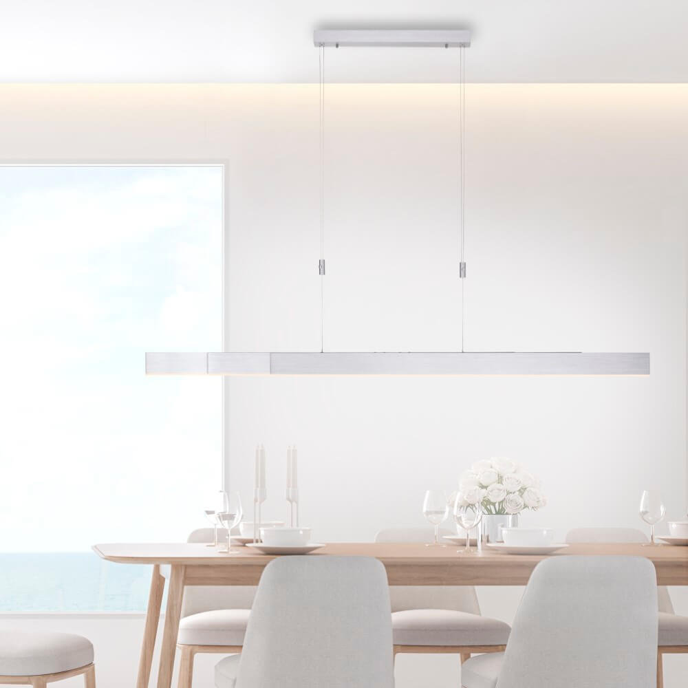 Neuhaus PURE Hanglamp e-Slide L 120-200 cm mat chroom