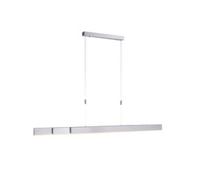 Neuhaus PURE Hanglamp e-Slide L 120-200 cm mat chroom Neuhaus PURE Hanglamp e-Slide L 120-200 cm mat chroom