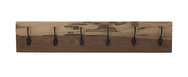 HSM Collection Kapstok Railwood B 90 cm naturel HSM Collection Kapstok Railwood B 90 cm naturel