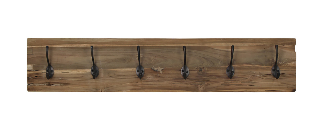 HSM Collection Kapstok Railwood B 90 cm naturel HSM Collection Kapstok Railwood B 90 cm naturel