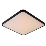 Lucide POLARIS - Plafonnière - LED Dim to warm - 1x50W 2700K/4000K - Zwart Lucide POLARIS - Plafonnière - LED Dim to warm - 1x50W 2700K/4000K - Zwart