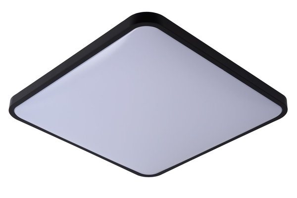 Lucide POLARIS - Plafonnière - LED Dim to warm - 1x50W 2700K/4000K - Zwart Lucide POLARIS - Plafonnière - LED Dim to warm - 1x50W 2700K/4000K - Zwart