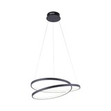 Paul Neuhaus Hanglamp Rowan Ø 55 cm zwart Paul Neuhaus Hanglamp Rowan Ø 55 cm zwart