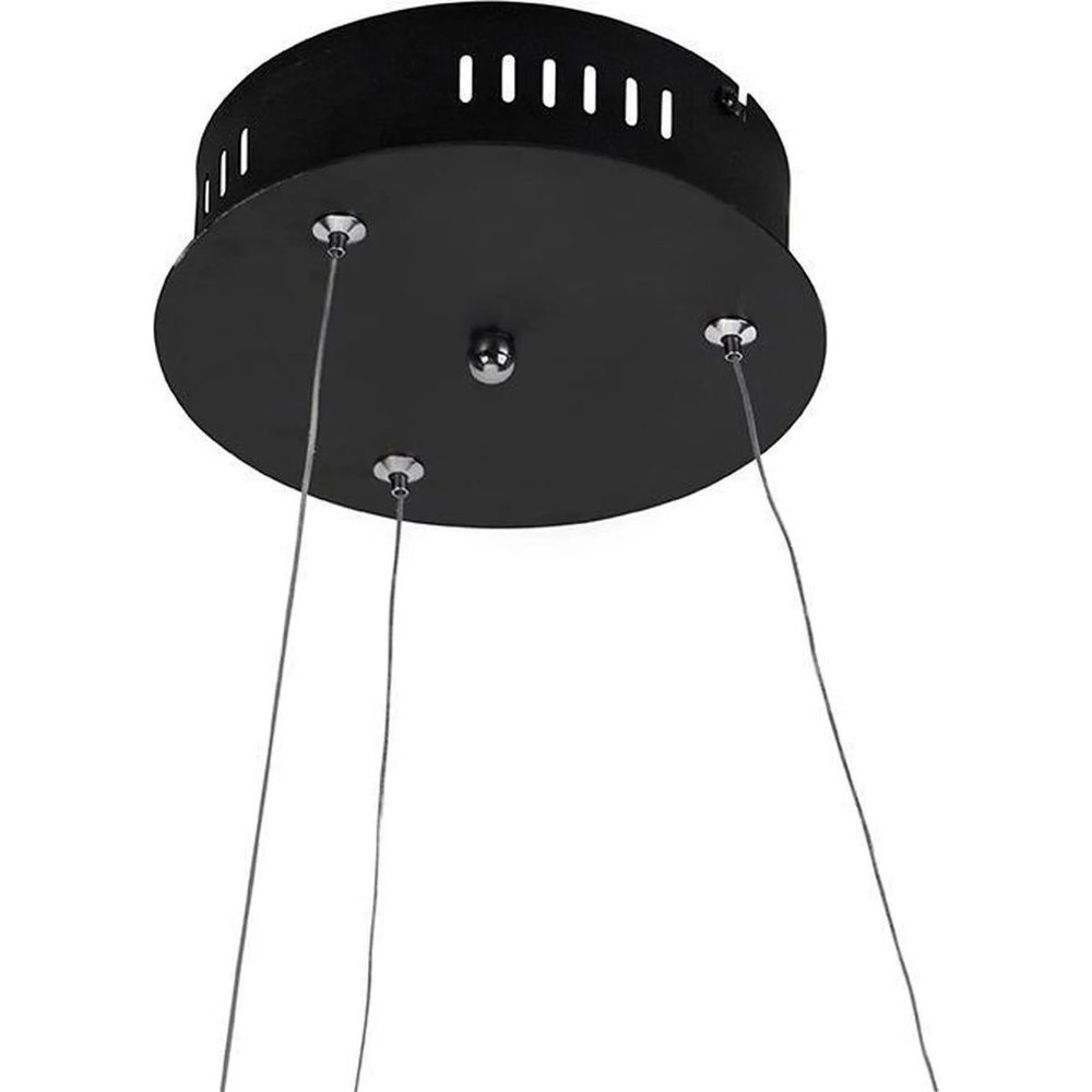 Paul Neuhaus Hanglamp Rowan Ø 55 cm zwart Paul Neuhaus Hanglamp Rowan Ø 55 cm zwart