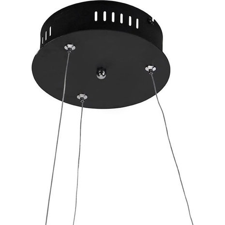 Paul Neuhaus Hanglamp Rowan Ø 55 cm zwart Paul Neuhaus Hanglamp Rowan Ø 55 cm zwart