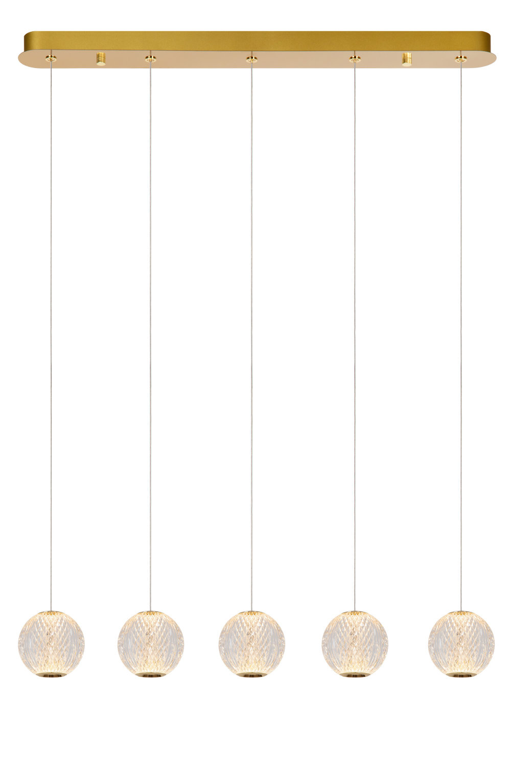 Lucide CINTRA Hanglamp LED 5x4,7W 2700K Transparant