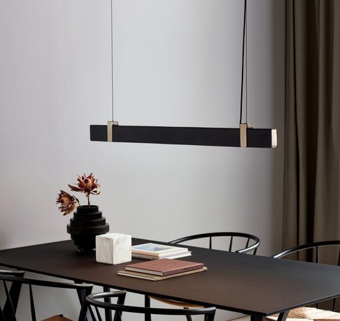 Nordlux Hanglamp Lilt 115 cm 3 step dim zwart