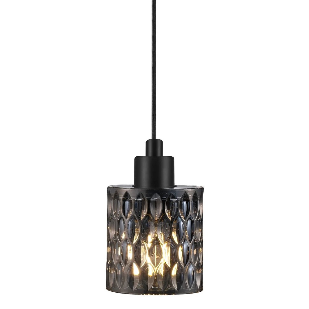 Nordlux Hanglamp Hollywood Ø 11 cm rook zwart Nordlux Hanglamp Hollywood Ø 11 cm rook zwart