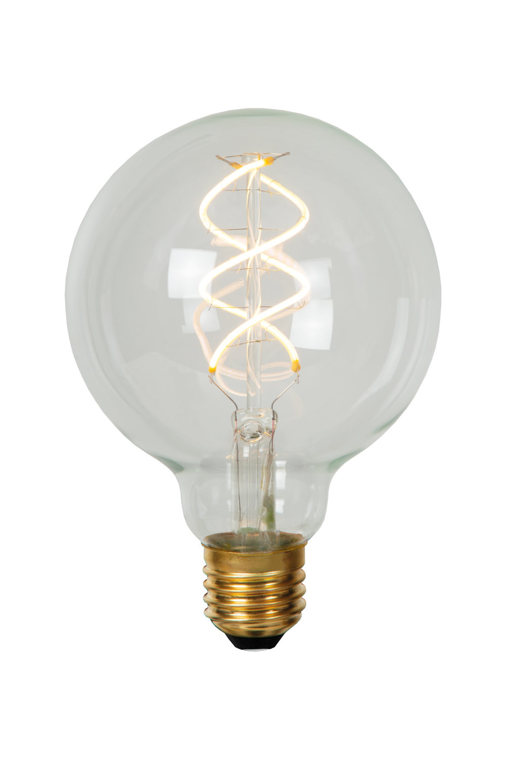 Lucide G95 Filament lamp Ø 9,5 cm LED Dimb. E27 1x4,9W 2700K Transparant