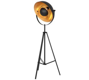 Steinhauer Vloerlamp Sunflower H 163 cm zwart Steinhauer Vloerlamp Sunflower H 163 cm zwart