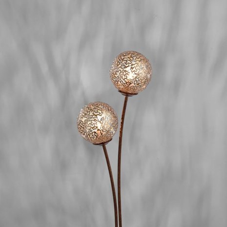 Paul Neuhaus Tafellamp Greta 2 lichts H 53 cm bruin Paul Neuhaus Tafellamp Greta 2 lichts H 53 cm bruin