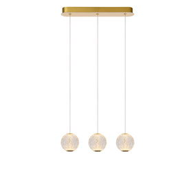 Lucide CINTRA - Hanglamp - LED Dimb. - 3x4,7W 2700K - Transparant Lucide CINTRA - Hanglamp - LED Dimb. - 3x4,7W 2700K - Transparant