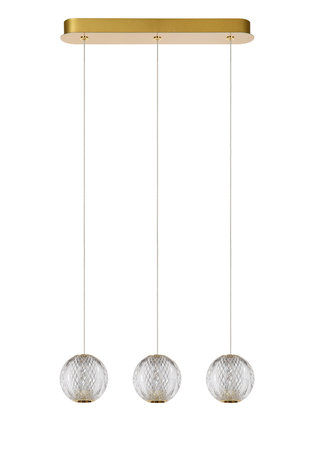 Lucide CINTRA - Hanglamp - LED Dimb. - 3x4,7W 2700K - Transparant Lucide CINTRA - Hanglamp - LED Dimb. - 3x4,7W 2700K - Transparant