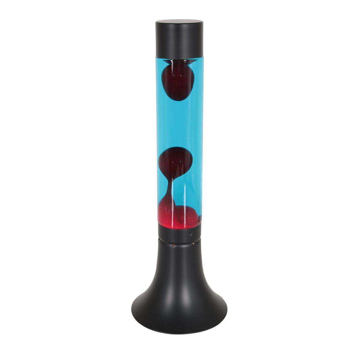 Steinhauer Zwarte lavalamp Volcan cilinder 3117ZW