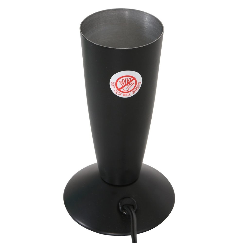 Mexlite Tafellamp Lava H 35 cm geel zwart