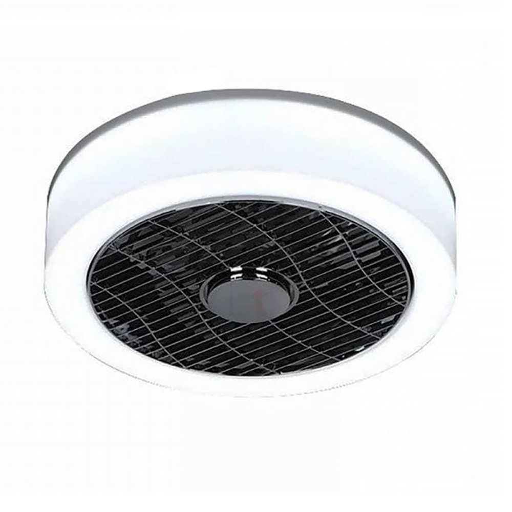 Expo Trading ETH Plafondventilator No. 5 Ø 40 cm  Antraciet-rand wit