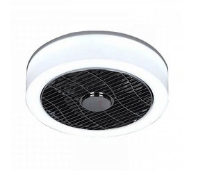 Expo Trading ETH Plafondventilator No. 5 Ø 40 cm  Antraciet-rand wit Expo Trading ETH Plafondventilator No. 5 Ø 40 cm  Antraciet-rand wit