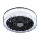 Expo Trading Plafondventilator No. 5 Ø 40 cm  Antraciet-rand kristal