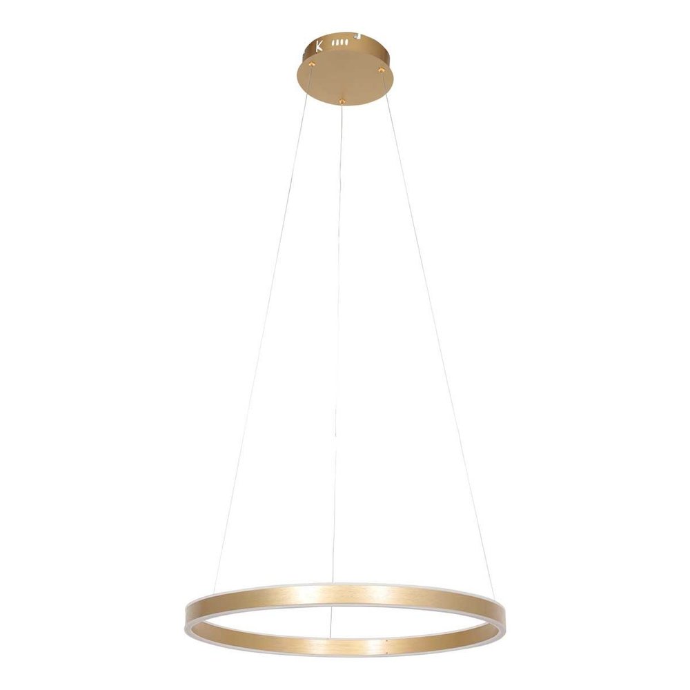 Steinhauer Hanglamp Ringlux  Ø 60 cm mat goud Steinhauer Hanglamp Ringlux  Ø 60 cm mat goud