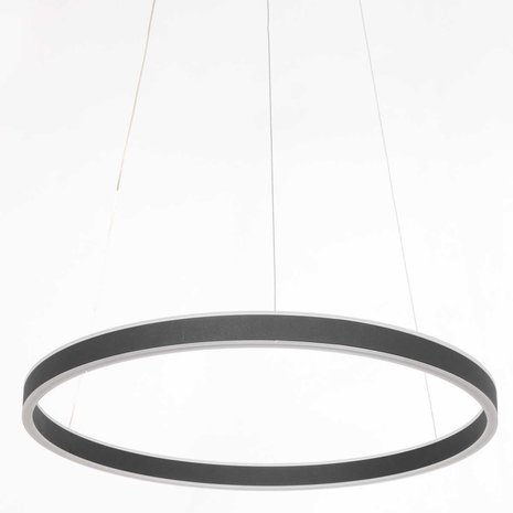 Steinhauer Hanglamp Ringlux  Ø 60 cm zwart Steinhauer Hanglamp Ringlux  Ø 60 cm zwart