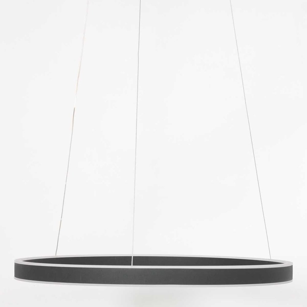 Steinhauer Hanglamp Ringlux  Ø 60 cm zwart Steinhauer Hanglamp Ringlux  Ø 60 cm zwart