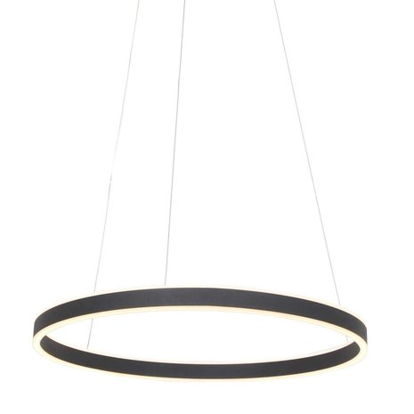 Steinhauer Hanglamp Ringlux  Ø 60 cm zwart Steinhauer Hanglamp Ringlux  Ø 60 cm zwart