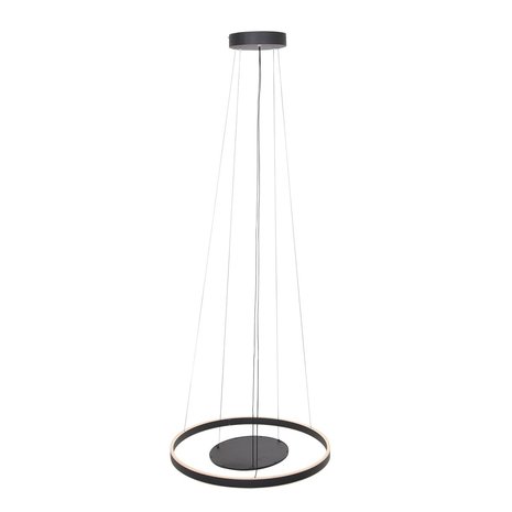 Steinhauer Hanglamp Ringlux  2 lichts Ø 60 cm zwart Steinhauer Hanglamp Ringlux  2 lichts Ø 60 cm zwart