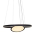 Hanglamp Ringlux  2 lichts Ø 60 cm zwart Hanglamp Ringlux  2 lichts Ø 60 cm zwart
