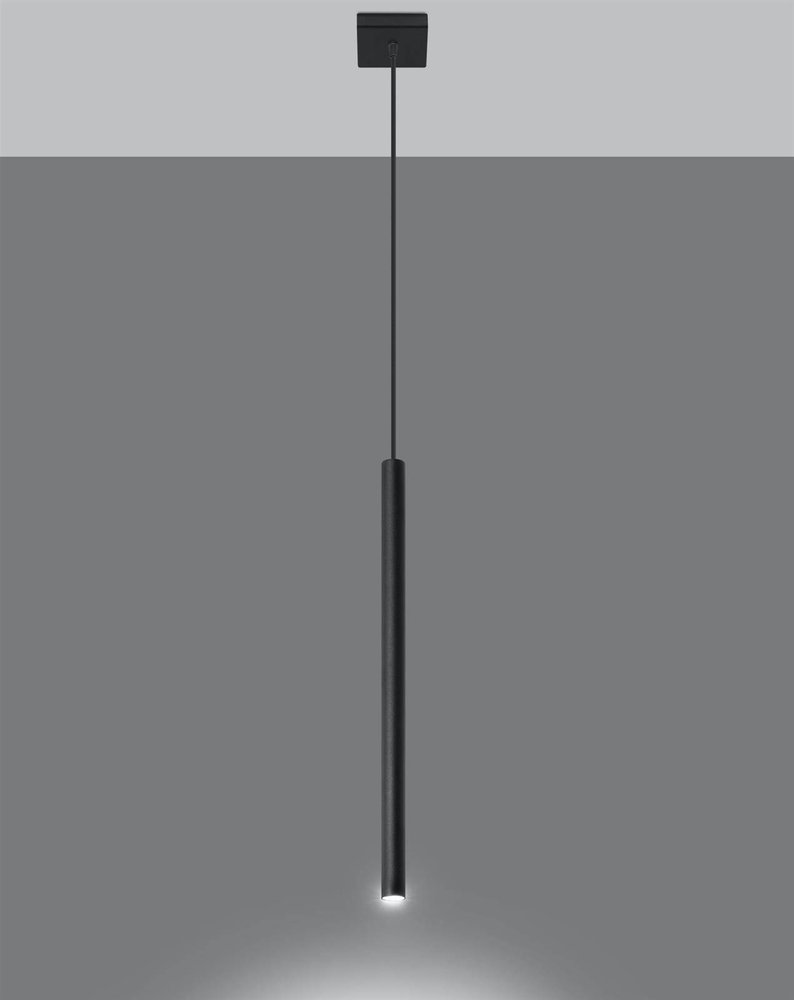 Sollux Hanglamp Pastelo 1 lichts zwart