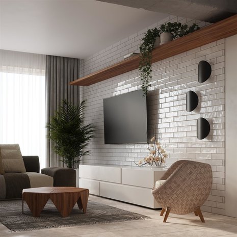 Sollux Wandlamp Senses zwart Sollux Wandlamp Senses zwart