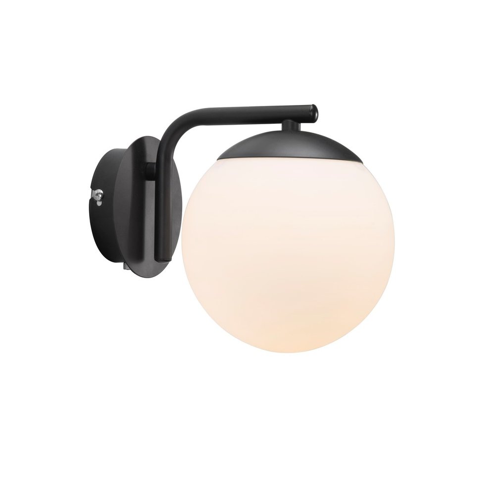 Nordlux Wandlamp Grant Ø 14,5 cm zwart Nordlux Wandlamp Grant Ø 14,5 cm zwart