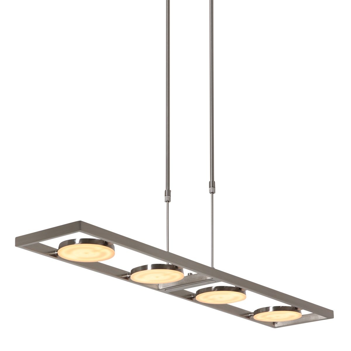 Steinhauer Flexibele led hanglamp Soleil RVS 3516ST